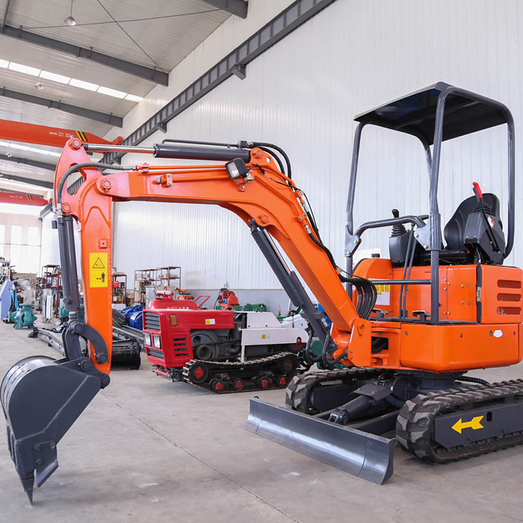 Small excavator