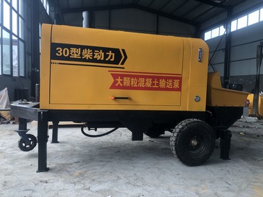 Concrete Pump Is Small, Flexible And Convenient