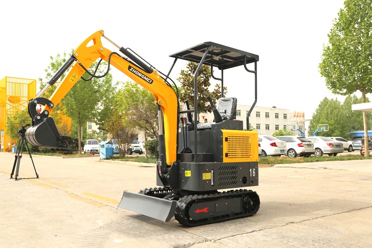 ZM16 Construction Works New Small Backhoe Excavators Hydraulic Excavator Bucket Small Digger