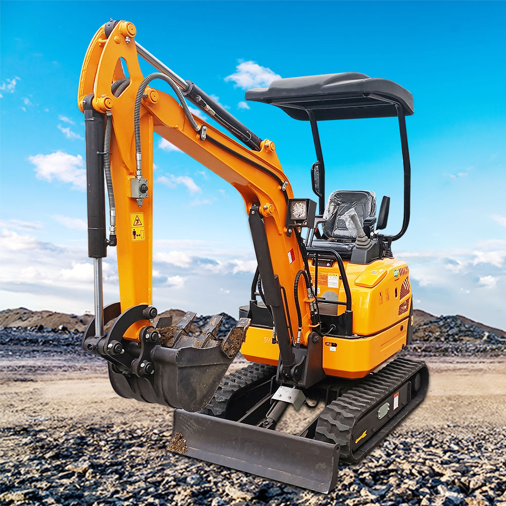 ZM17 Home Excavation Multi Function New Small Excavator 1.7 Ton Compact Mini Excavators 
