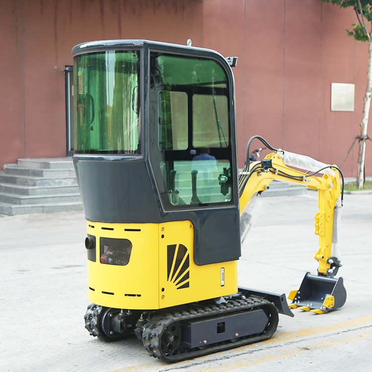  ZM12 Road Crushing Crawler Small Diggers 1.2 Ton Mini Excavator Micro Hook