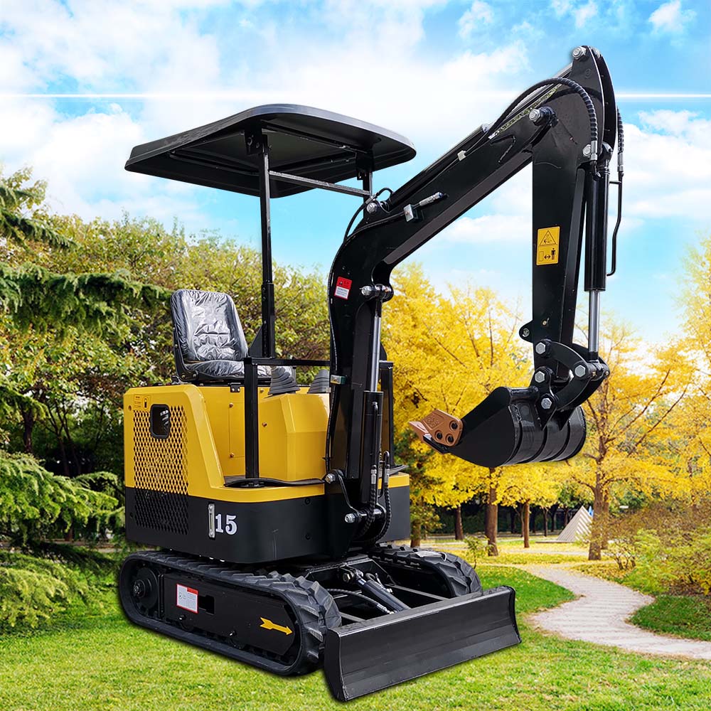 ZM15 Rural Transformation Small Mini Excavator Easy Operation Excavator Digging Machine